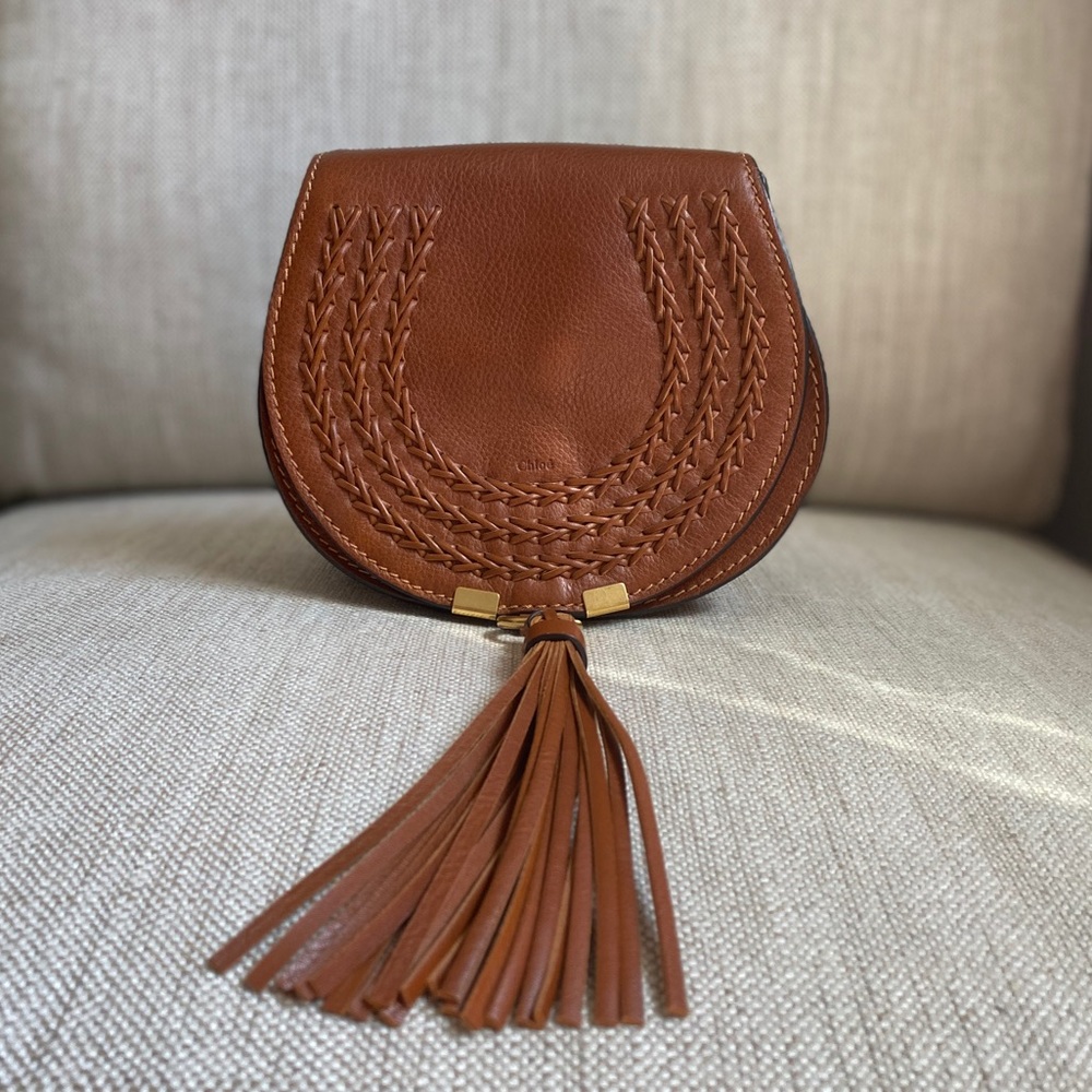 Chloé Mini Marcie Fringe Crossbody